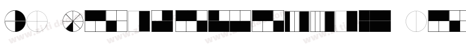 KG Traditional Fractions字体转换